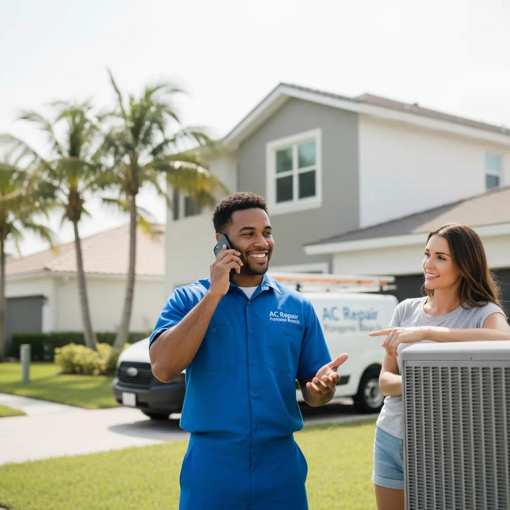 AC Repair Pompano Beach customer support in Kronenwetter